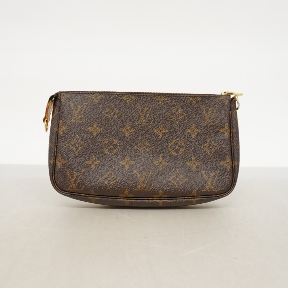 LOUIS VUITTON Brown Monogram Pochette Pouch - Picture 8 of 8